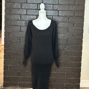 Tahari midi knit dress